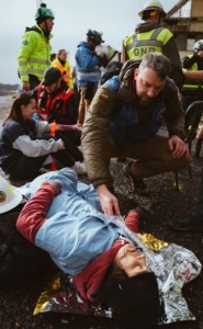 Rollenspieler im Einsatz